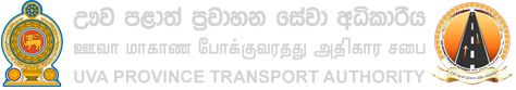 Transport Board Authority - Uva Province